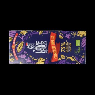 Lovechock Ginger bells 75% bio 70 Gram