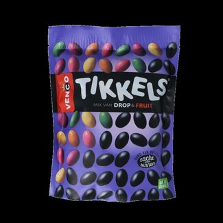 Venco Tikkels drop & fruit 245 Gram