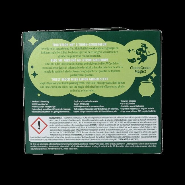 Bloc WC citron gingembre 1 unité