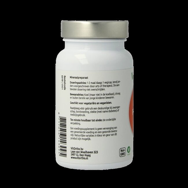 Picolinate de chrome 200 mcg 60 gélules végétales