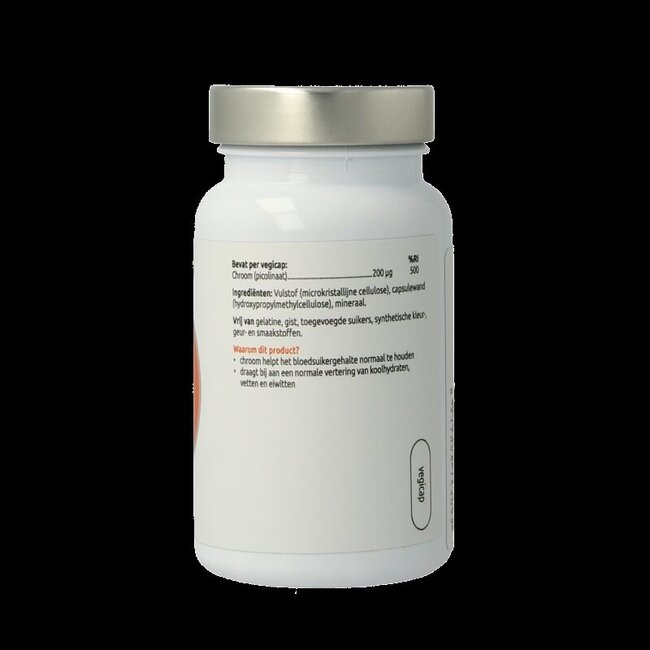 Chroom picolinaat 200mcg 60 Vegetarische capsules