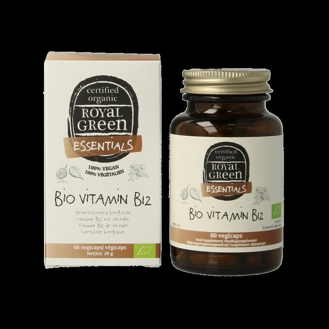 Vitamine B12 - 25mcg bio 60 Vegetarische capsules