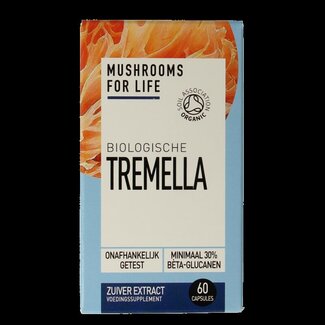 Mushrooms for Life Tremella bio 60 gélules