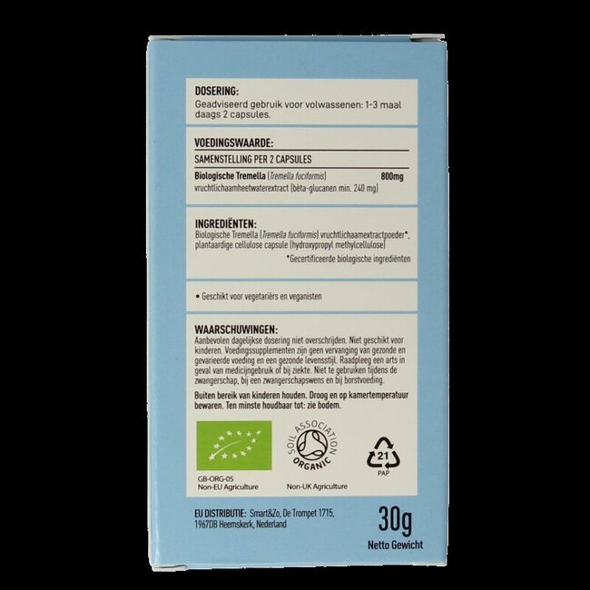 Tremella bio 60 gélules