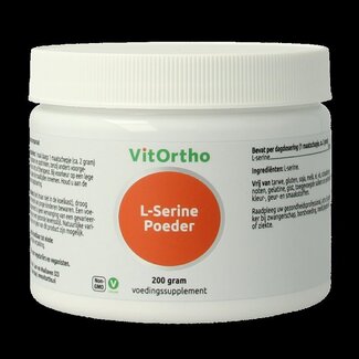 VitOrtho L-Serine poeder 200 Gram