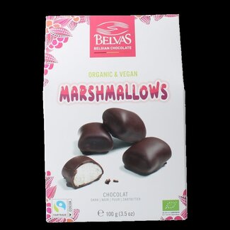Belvas Marshmallow chocolade bio 100 Gram