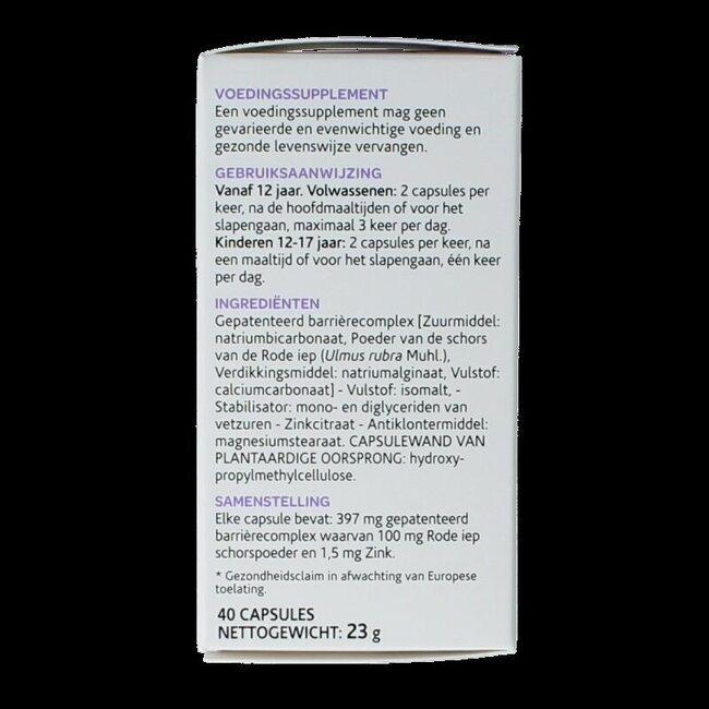 Rode iep 40 Capsules