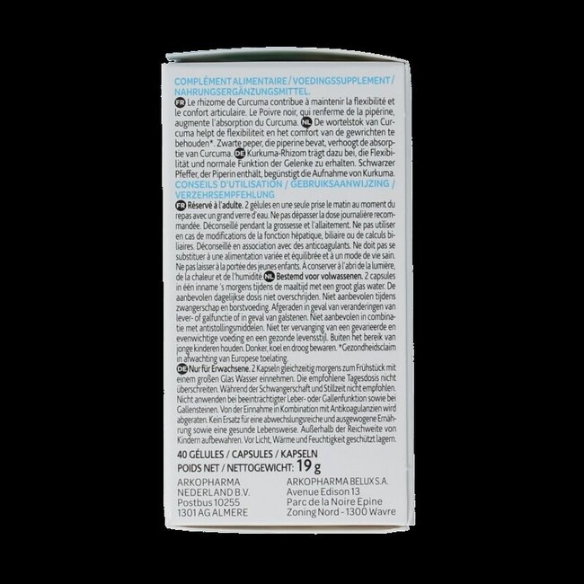 Curcuma 40 Capsules