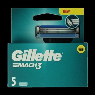 Gillette Mach3 blades 5 Stuks