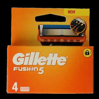 Gillette Fusion manual blades 4 Stuks