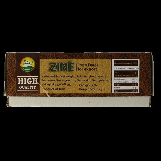 Dattes fraîches en boîte 550 g