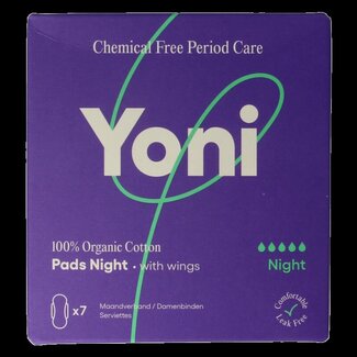 Yoni Maandverband night 7 Stuks