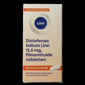 Linn Diclofenac 12.5mg 20 Stuks