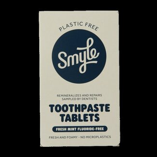 Smyle Pastilles de dentifrice sans fluor recharge 63 pièces