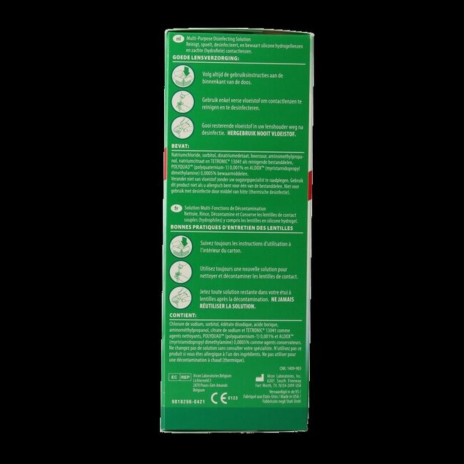 Optifree express MPDS + étui à lentilles 355 Millilitres