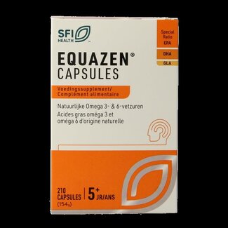 SFI Health Equazen capsules acides gras oméga-3 et 6, 210 capsules