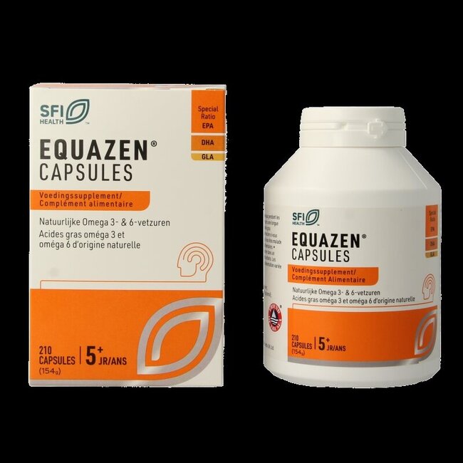 Equazen capsules omega 3- & 6-vetzuren 210 Capsules