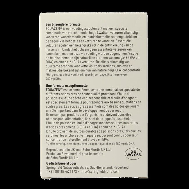 Equazen capsules omega 3- & 6-vetzuren 210 Capsules