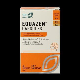 SFI Health Equazen capsules acides gras oméga 3 et 6, 60 capsules
