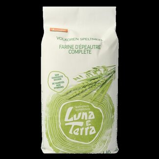Luna E Terra Farine d'épeautre complète Demeter bio 1 kg