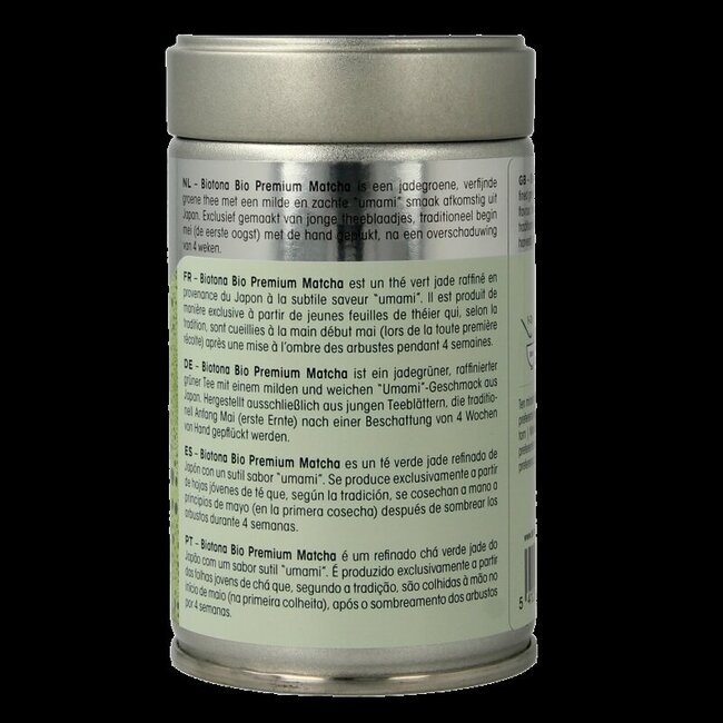 Thé matcha premium bio 80 g