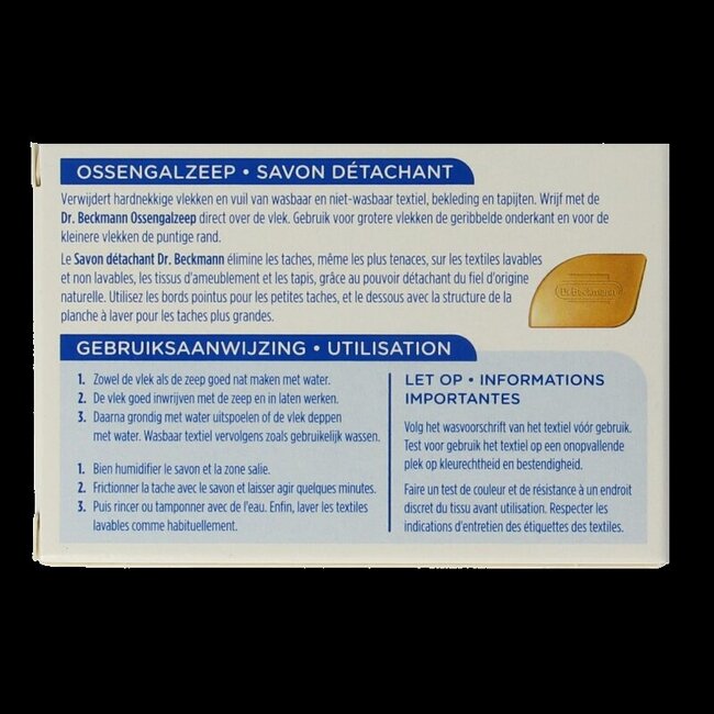 Savon au fiel de bœuf 100 grammes