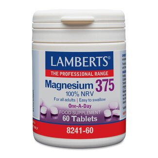 Lamberts Magnésium 375 60 Comprimés