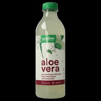 Purasana Gel d'aloe vera à boire vegan bio 1 litre