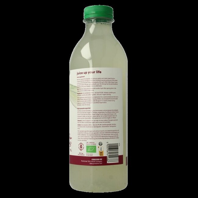 Aloe vera drink gel vegan bio 1 Liter