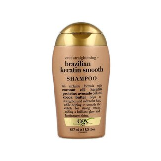 OGX Travelsize brazilian keratin smooth shampoo 88.7 Milliliter