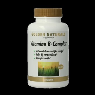 Golden Naturals Vitamine B complex 60 Tabletten