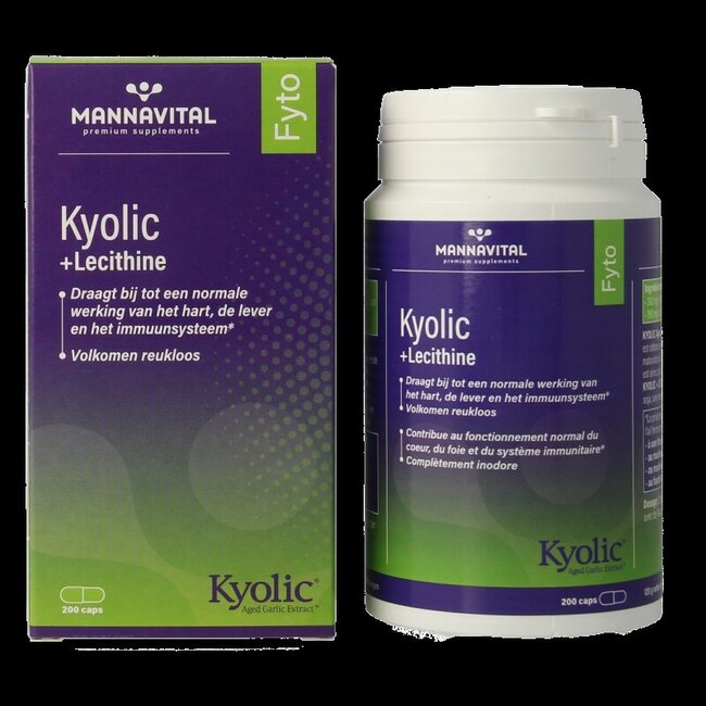 Kyolic + lecithine 200 Capsules