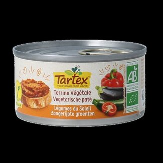 Tartex Pâté de légumes mûris au soleil bio 125 g