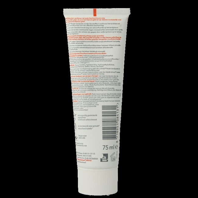 Tandpasta peuter 0-5 jaar 75 Milliliter