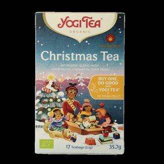 Yogi Tea Christmas tea builtje bio 17 Zakjes