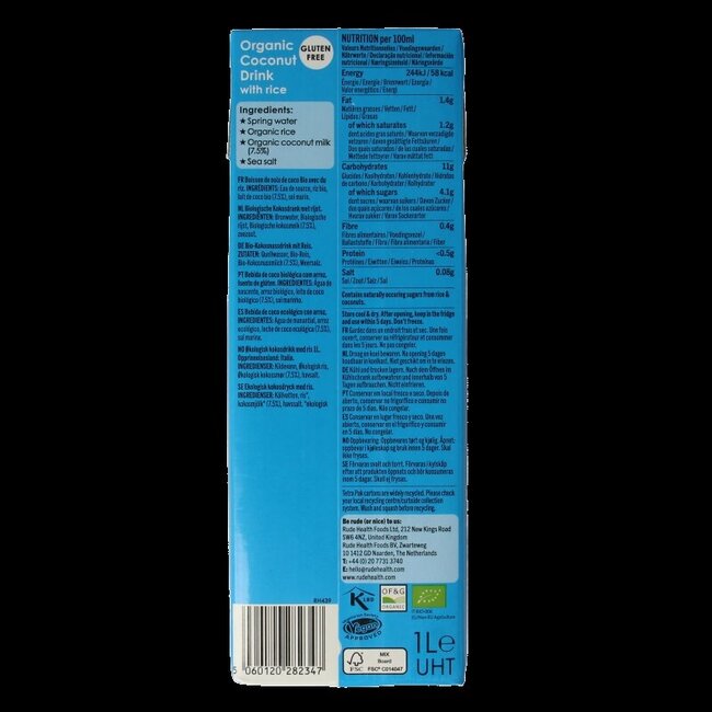 Kokosdrank bio 1 Liter