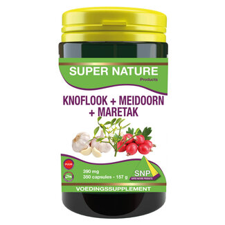 SNP Knoflook meidoorn maretak puur 350 Capsules