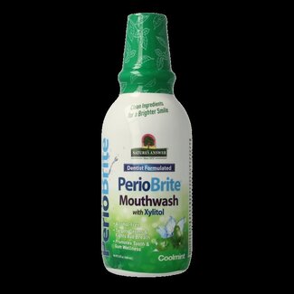 Natures Answer Bain de bouche PerioBrite menthe fraîche 480 millilitres
