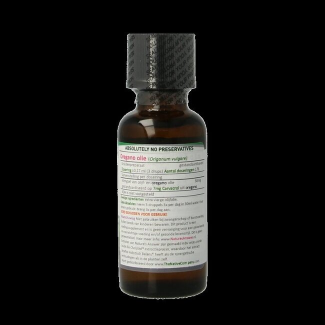 Oregano olie - 50% carvacrol 30 Milliliter