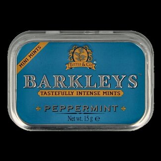 Barkleys Pastilles à la menthe poivrée sans sucre 15 g