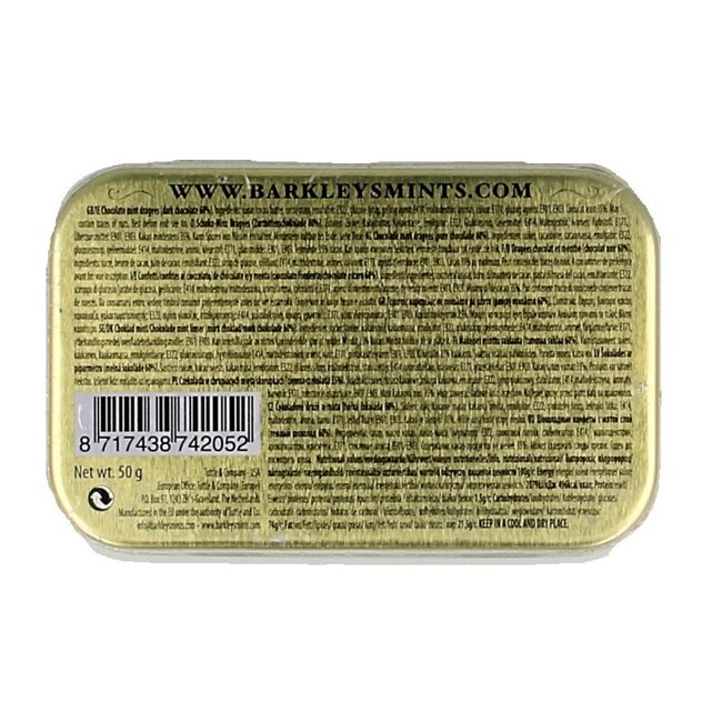 Chocolate mints mint 50 Gram