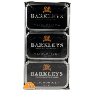 Barkleys Pastilles à la menthe et à la réglisse 50 g