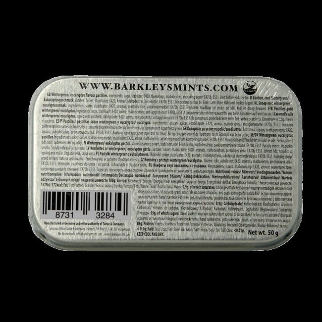 Pastilles classiques à la gaulthérie 50 g