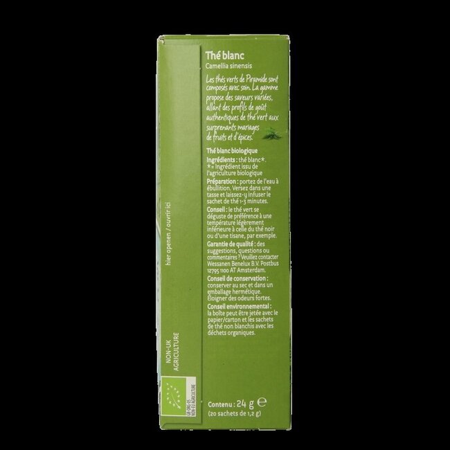 Witte thee original eko bio 20 Zakjes