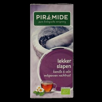 Piramide Lekker slapen thee eko bio 20 Zakjes