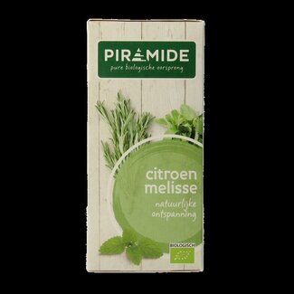 Piramide Citroenmelisse thee eko bio 20 Zakjes