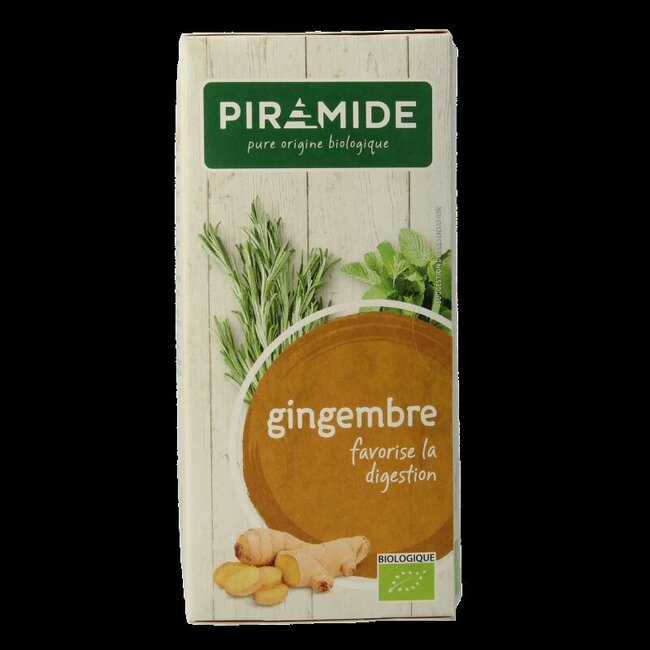 Thé au gingembre bio 20 sachets