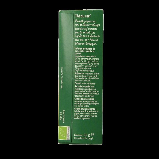 Hertjes thee eko bio 20 Zakjes