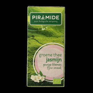 Piramide Thé vert et jasmin bio 20 sachets
