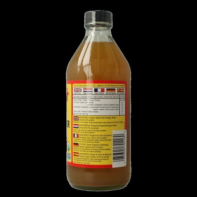 Appelazijn bio 473 Milliliter